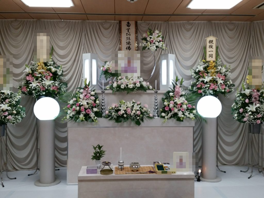 大阪市立瓜破斎場での小さな家族葬