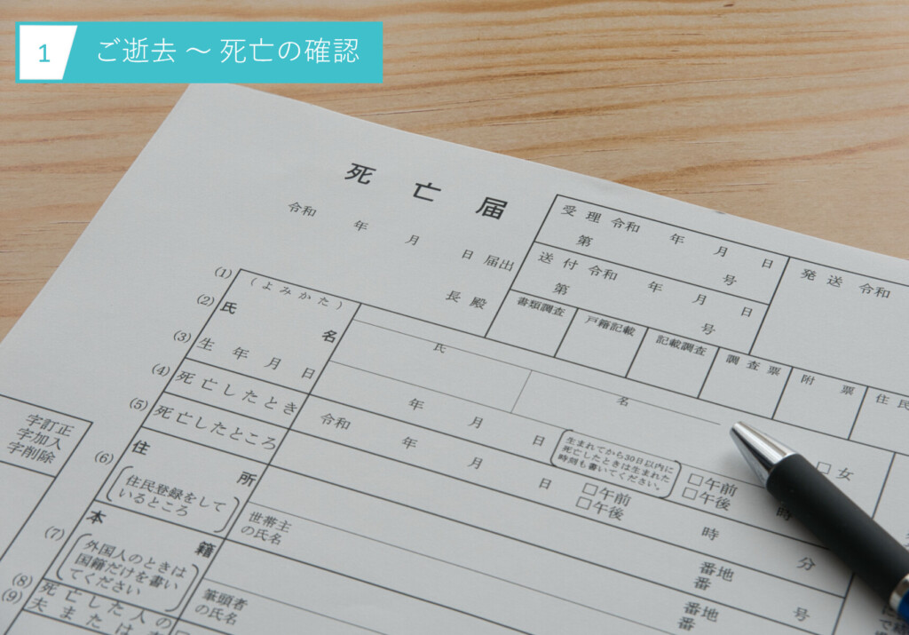 堺市で家族葬を検討する方向けに、ご逝去後の流れや火葬予約、費用の目安を分かりやすく示したイメージ